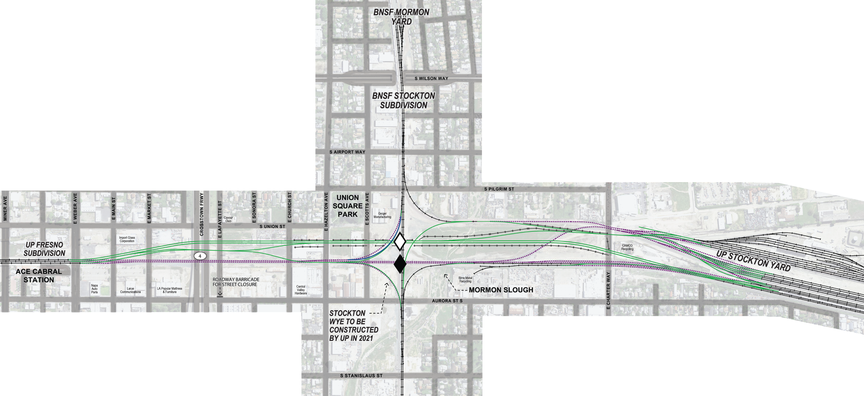 Flyover Bridge Map